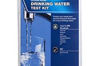 Thuis drinkwater testen met een watertestkit