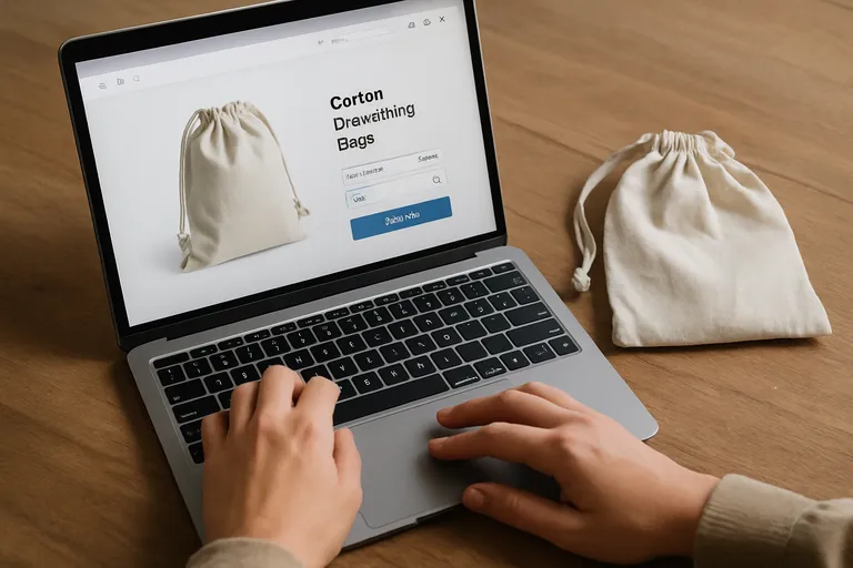 Bestelproces en levering van katoenen zakjes